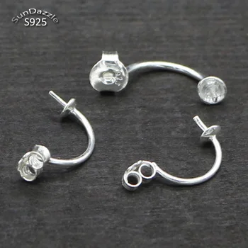 Real Solid 925 Sterling Silver Earring Stud Needle Post Flat Base Pins Double Side Posts Settings DIY Jewelry Making Findings
Real Solid 925 Sterling Silver Earring Stud Needle Post Flat Base Pins Double Side Posts Settings DIY Jewelry Making Findings