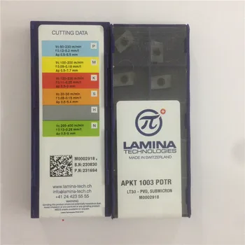 APKT1003PDTR LT30, LAMINA orighinal CNC blade carbide insert LATHE TOOL 10pcs/lot,APKT 1003 PDTR LT30
APKT1003PDTR LT30, LAMINA orighinal CNC blade carbide insert LATHE TOOL 10pcs/lot,APKT 1003 PDTR LT30