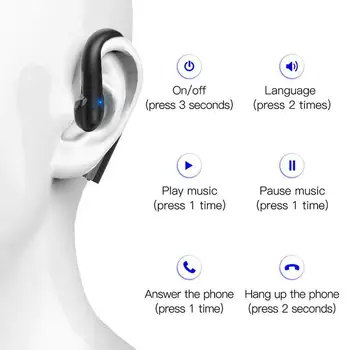 New Y9 business Wireless Bluetooth headset HD call standby around rotation noise wearing long Earphones no waterproof 360 D8W9
New Y9 business Wireless Bluetooth headset HD call standby around rotation noise wearing long Earphones no waterproof 360 D8W9