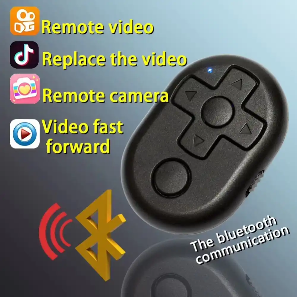 2 remote shutter controller button for camera phone monopod