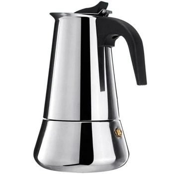 Espresso Maker Moka Pot, Espresso Machine,Stainless Steel Espresso Machine For (450Ml),Italian Coffee Maker Espresso And Coffee 
Espresso Maker Moka Pot, Espresso Machine,Stainless Steel Espresso Machine For (450Ml),Italian Coffee Maker Espresso And Coffee