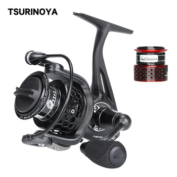 TSURINOYA Fishing Reel TSP 2000 Double Spool Full Metal Spinning Reel 11+1BB Drag Power 7KG Freshwater Saltwater Fishing Coil
TSURINOYA Fishing Reel TSP 2000 Double Spool Full Metal Spinning Reel 11+1BB Drag Power 7KG Freshwater Saltwater Fishing Coil