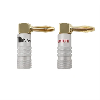 10Pcs Gold-Plated 24K Banana Plugs Right Angle 4mm Banana Plug For Video Speaker Adapter Audio Wire Cable Connector set 
10Pcs Gold-Plated 24K Banana Plugs Right Angle 4mm Banana Plug For Video Speaker Adapter Audio Wire Cable Connector set