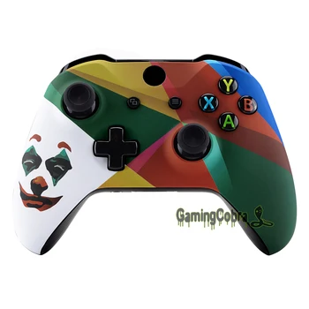 New Joker 2019 Patterned Faceplate Front Housing Shell Case Replacement Part for Xbox One X & One S Controller (Model 1708)
New Joker 2019 Patterned Faceplate Front Housing Shell Case Replacement Part for Xbox One X & One S Controller (Model 1708)