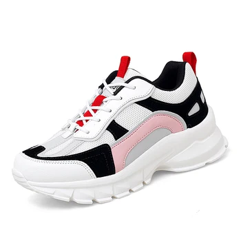 Women Shoes 2020 Pink Sneakers Women Vulcanized Shoes Platform Chunky Sneakers Casual Dad Shoes Basket Femme Krasovki
Women Shoes 2020 Pink Sneakers Women Vulcanized Shoes Platform Chunky Sneakers Casual Dad Shoes Basket Femme Krasovki