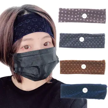 2Pcs Ear Protection Women Button Headband Sweatband Elastic Yoga Nurse Hair Band Security Headdress Headwear hair Styling Decor
2Pcs Ear Protection Women Button Headband Sweatband Elastic Yoga Nurse Hair Band Security Headdress Headwear hair Styling Decor