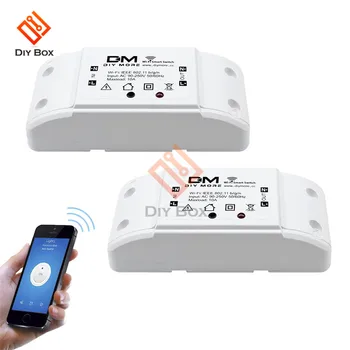 Universal Wifi Wireless Smart Switch Module App Remote Control Timer DIY Kit for Home Automation 10A AC 110V 220V
Universal Wifi Wireless Smart Switch Module App Remote Control Timer DIY Kit for Home Automation 10A AC 110V 220V