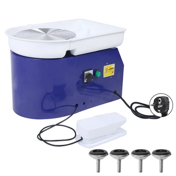 350W 24cm Brushless Electric Pottery Wheel Machine EU Plug for Student and Amateur Pottery Art Machine EU Plug
350W 24cm Brushless Electric Pottery Wheel Machine EU Plug for Student and Amateur Pottery Art Machine EU Plug