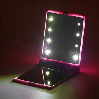 Makeup Cosmetic Mirror Low Power Comsumption Portable Size 8 LED Lights Women Facial Desktop Foldable Mirror Best Selling
Makeup Cosmetic Mirror Low Power Comsumption Portable Size 8 LED Lights Women Facial Desktop Foldable Mirror Best Selling