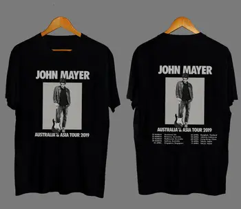 JOHN MAYER Australia And Asia Tour 2019 Black t shirt Size S-3XL Fashion Design Free Shipping
JOHN MAYER Australia And Asia Tour 2019 Black t shirt Size S-3XL Fashion Design Free Shipping