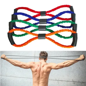 Yoga 8 Word Chest Expander Rope Gum Fitness Resistance Bands Workout Muscle Fitness Rubber Elastic Bands
Yoga 8 Word Chest Expander Rope Gum Fitness Resistance Bands Workout Muscle Fitness Rubber Elastic Bands
