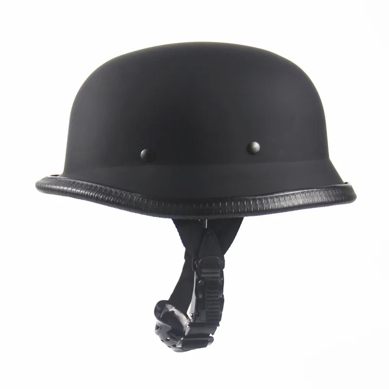 German WWII Style Motorcycle Half Helmet Vintage Chopper Cruiser Scooter Open Face Helmet Moto Motocicleta Capacete Casco
German WWII Style Motorcycle Half Helmet Vintage Chopper Cruiser Scooter Open Face Helmet Moto Motocicleta Capacete Casco