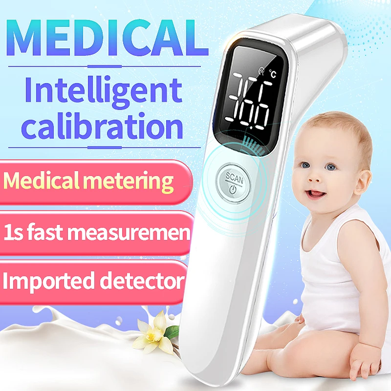 PMF-A1 Portable Electronic IR Infrared Thermometer Non-Contact LED Temperature Forehead Measurement Digital Thermometer
PMF-A1 Portable Electronic IR Infrared Thermometer Non-Contact LED Temperature Forehead Measurement Digital Thermometer