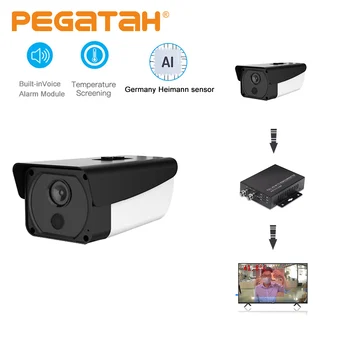 Thermal Camera Face Recognition Camera Fever Detection Alarm Temperature Thermal Imager Camera and 4K to HDMI Video Converter
Thermal Camera Face Recognition Camera Fever Detection Alarm Temperature Thermal Imager Camera and 4K to HDMI Video Converter