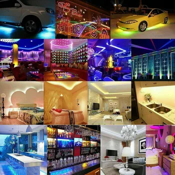LED Strip Light RGB Warm Cool White Red Green Blue Flexible 5050 5M/Roll 150 LED 30 LEDs/M bandaged LED lighting Diode Ribbon
LED Strip Light RGB Warm Cool White Red Green Blue Flexible 5050 5M/Roll 150 LED 30 LEDs/M bandaged LED lighting Diode Ribbon