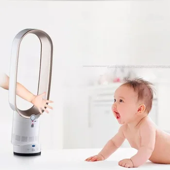 16" Quiet Bladeless Floor-Standing Fan Low Noise Purify Romote Electric Fan With Timing Function
16" Quiet Bladeless Floor-Standing Fan Low Noise Purify Romote Electric Fan With Timing Function