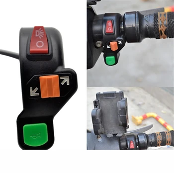 Universal Motorcycle Handlebar Switch Control Button 3 In 1 Headlight Turn Signal Horn Button For Dirt Bike Moped
Universal Motorcycle Handlebar Switch Control Button 3 In 1 Headlight Turn Signal Horn Button For Dirt Bike Moped