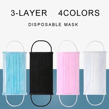 10/20/50/100Pcs black Mouth Mask Disposable Black Nonwoven Mouth Face Mask Anti Dust Dustproof Mask Black White Purple Pink
10/20/50/100Pcs black Mouth Mask Disposable Black Nonwoven Mouth Face Mask Anti Dust Dustproof Mask Black White Purple Pink