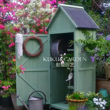 European Solid Wood Tool Room Cabinet, Outdoor Garden, Waterproof And Sunscreen Courtyard Cabinet, Balcony Storage Cabinet 
European Solid Wood Tool Room Cabinet, Outdoor Garden, Waterproof And Sunscreen Courtyard Cabinet, Balcony Storage Cabinet
