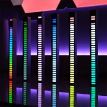 RGB Sound Control LED Light Sound Control Atmosphere Light Bar Color Environment Car APP Bluetooth Pickup Light Car Home Decorat
RGB Sound Control LED Light Sound Control Atmosphere Light Bar Color Environment Car APP Bluetooth Pickup Light Car Home Decorat