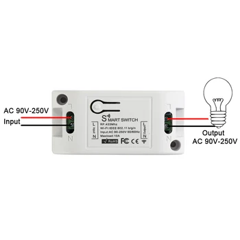 WiFi Smart Switch On-off Device Modified Parts Controller Supports Phone APP Timing 433RF Wireless Remote Control Accessory
WiFi Smart Switch On-off Device Modified Parts Controller Supports Phone APP Timing 433RF Wireless Remote Control Accessory