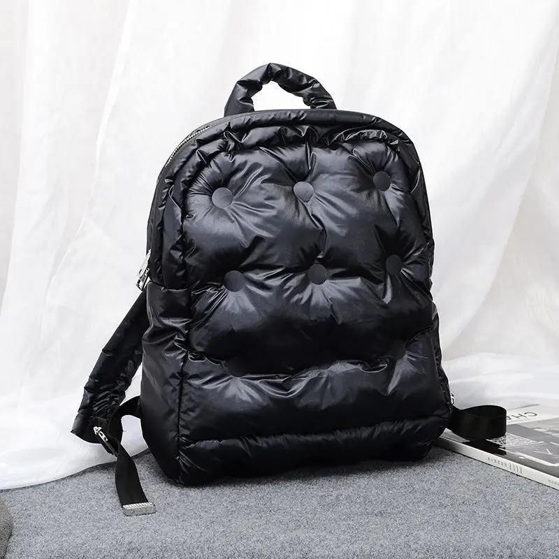 Fashion Space Pad Cotton Feather Down Backapcks for Women Designer Waterproof Nylon Back Pack Unisex Large Capacity School Bags
Fashion Space Pad Cotton Feather Down Backapcks for Women Designer Waterproof Nylon Back Pack Unisex Large Capacity School Bags