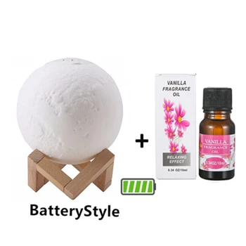 Humidifier With 10ml Essential Oil Aroma Diffuser 880ML 3DMoon Lamp light USB Ultrasonic Night Cool Mist Purifier for office
Humidifier With 10ml Essential Oil Aroma Diffuser 880ML 3DMoon Lamp light USB Ultrasonic Night Cool Mist Purifier for office