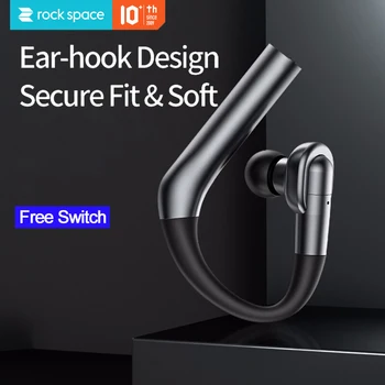 ROCKSPACE Wireless Earphone Bluetooth Headphone With Mic Light Small Ear-hook Earbud In Ear Canal Ergonomic
ROCKSPACE Wireless Earphone Bluetooth Headphone With Mic Light Small Ear-hook Earbud In Ear Canal Ergonomic