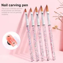 

50% Hot Sale 5Pcs/Set Nail Art Brush Soft Tip Multifunctional Ultra Thin Flower Stripes Lines Liner DIY Drawing Brush for Manicu