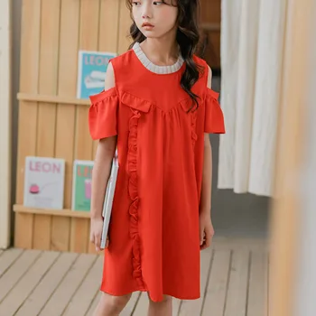 YourSeason 4 to 16 Years New 2020 Summer Girls Vacation Dress Off-Shoulder Baby Princess Cotton Dresses Casual Ruched Clothes
YourSeason 4 to 16 Years New 2020 Summer Girls Vacation Dress Off-Shoulder Baby Princess Cotton Dresses Casual Ruched Clothes