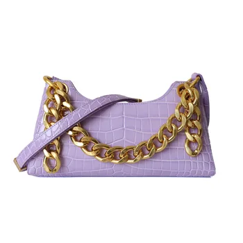 2020 Underarm Bag Large Chain Crocodile Pattern Shoulder Messenger Handbag Cowhide Women Bag
2020 Underarm Bag Large Chain Crocodile Pattern Shoulder Messenger Handbag Cowhide Women Bag