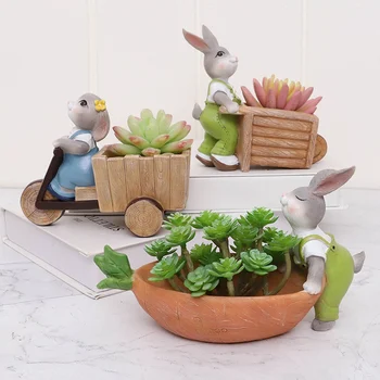 Rabbit Garden Autumn Harvest Flower Pot-Dead Leaves Animal Bonsai Pot Flowerpot Resin Craft Succulent Plant
Rabbit Garden Autumn Harvest Flower Pot-Dead Leaves Animal Bonsai Pot Flowerpot Resin Craft Succulent Plant