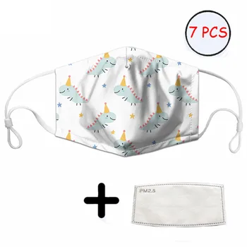 Children Mask Cute Celebration Dinosaur Pattern Kids Thicken Polyester Face Mouth Mask Anti-Dust Adjustable Earloop Polyester
Children Mask Cute Celebration Dinosaur Pattern Kids Thicken Polyester Face Mouth Mask Anti-Dust Adjustable Earloop Polyester