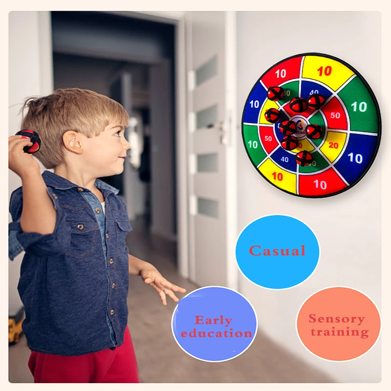 Children Toys for Kid Child Dart Board with Flannelette Ball Safety Baby barco pirata Kendama Funny Sitting Room
Children Toys for Kid Child Dart Board with Flannelette Ball Safety Baby barco pirata Kendama Funny Sitting Room