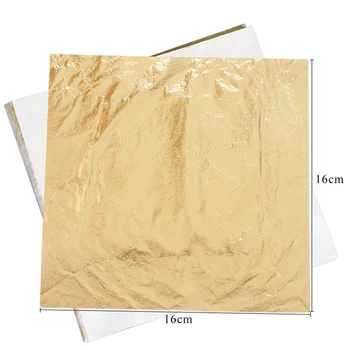 2500pcs 16x16cm Imitation Gold Leaf Gilding Sheets Copper Leaf Sheet Color #2.5 Gold Leaf Sheets in Wall Arts Crafts Decoration
2500pcs 16x16cm Imitation Gold Leaf Gilding Sheets Copper Leaf Sheet Color #2.5 Gold Leaf Sheets in Wall Arts Crafts Decoration