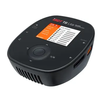 ISDT T6 Lite 600W 25A Mini Pocket Digital Smart Battery Balance Charger with LCD Display for 2S-6S Lipo Battery
ISDT T6 Lite 600W 25A Mini Pocket Digital Smart Battery Balance Charger with LCD Display for 2S-6S Lipo Battery