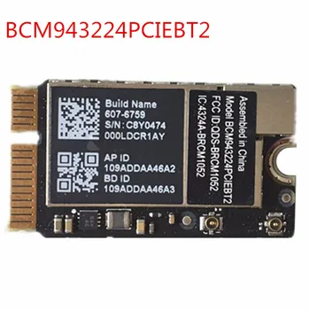 

Airport Broadcom BCM943224PCIEBT2 300Mbps Wireless-N wifi bluetooth Mini PCIe Card for Macbook Air 11.6" A1370 A1369