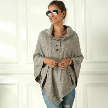 Autumn and winter plus size knitted cape irregular loose sweater coat pregnant clothes maternity sweaters pregnant sweater dress
Autumn and winter plus size knitted cape irregular loose sweater coat pregnant clothes maternity sweaters pregnant sweater dress