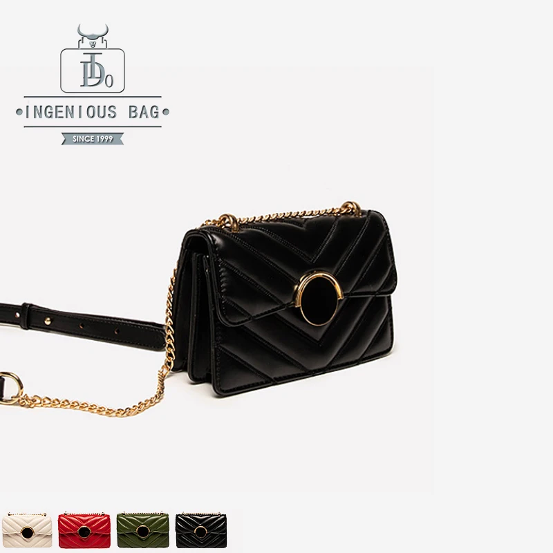 Women Handbags PU Leather Designer Ladies Shoulder Bags Fashion Flap Small Crossbody Sewing Thread Chain Bag Black
Women Handbags PU Leather Designer Ladies Shoulder Bags Fashion Flap Small Crossbody Sewing Thread Chain Bag Black