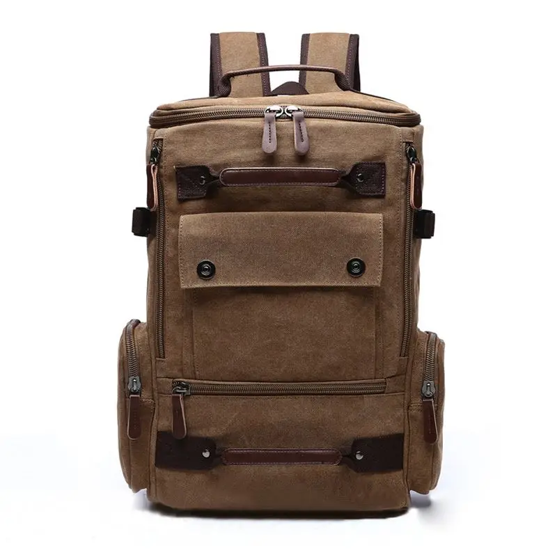 Vintage Canvas Backpack Men Multifunctional Travel Large Capacity Laptop Backapcks School Male Teenagers Casual Rucksack Mochila 
Vintage Canvas Backpack Men Multifunctional Travel Large Capacity Laptop Backapcks School Male Teenagers Casual Rucksack Mochila