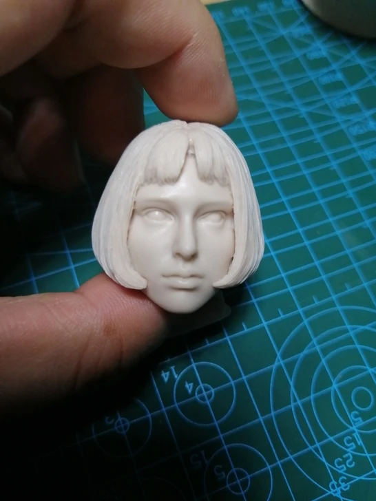 1/6 Unpainted Female The Professional Natalie Portman Head Sculpt Carved Model Loli Portman White Model for 12" Women Figure
1/6 Unpainted Female The Professional Natalie Portman Head Sculpt Carved Model Loli Portman White Model for 12" Women Figure