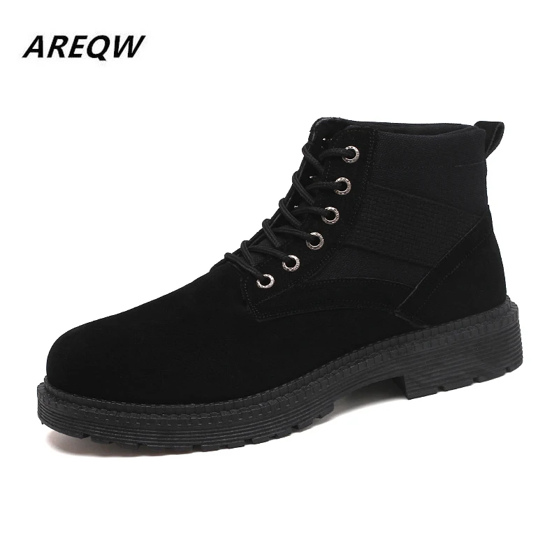 2019 High Quality Fashion Autumn and Winter Men's Martin Boots with Round Head High Men's Shoes Fashion Non-slip Men's Boots
2019 High Quality Fashion Autumn and Winter Men's Martin Boots with Round Head High Men's Shoes Fashion Non-slip Men's Boots