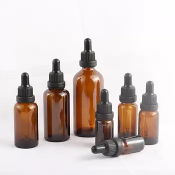 100PCS 5/10/15/20/30/50/100ml Amber Glass Dropper Bottle Empty Essential Oils Bottles Dropper Refillable Bronze Glass Vials Jars
100PCS 5/10/15/20/30/50/100ml Amber Glass Dropper Bottle Empty Essential Oils Bottles Dropper Refillable Bronze Glass Vials Jars