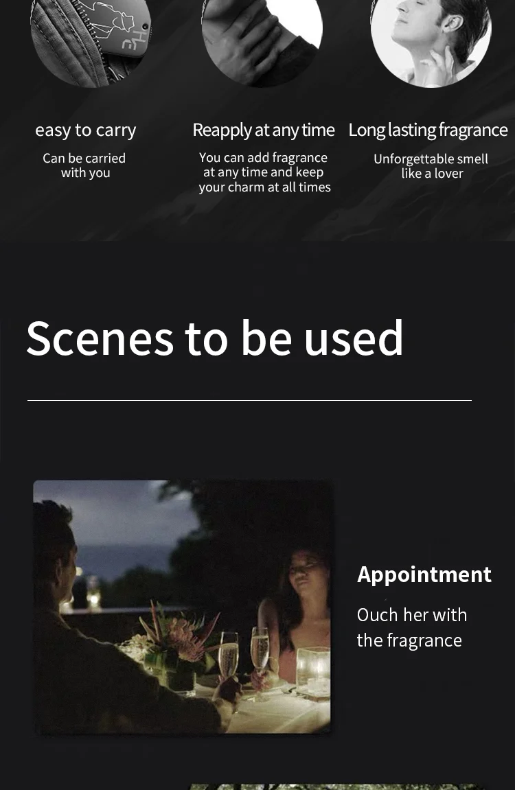 Hearn, perfume for men 10g French cologne long lasting, natural and fresh Hearn, perfume for men 10g French cologne long lasting, natural and fresh