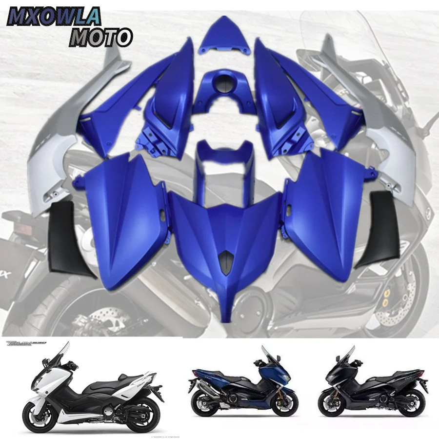 Motorcycle Tmax Fairing ABS Plastic Injection 530 Kit Bodywork Bolts for Yamaha 530 2017 2018 Blue 
Motorcycle Tmax Fairing ABS Plastic Injection 530 Kit Bodywork Bolts for Yamaha 530 2017 2018 Blue