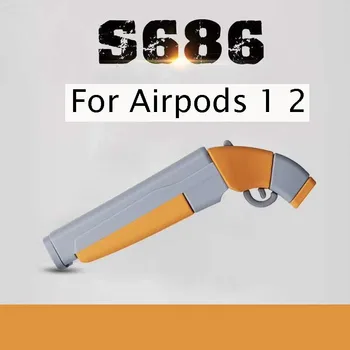 For AirPod 1 2 Case 3D S686 Gun Shape Toy Cute Soft Silicone Earphone Cases For Apple Airpods Case Protect Cover Funda
For AirPod 1 2 Case 3D S686 Gun Shape Toy Cute Soft Silicone Earphone Cases For Apple Airpods Case Protect Cover Funda