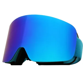 

Cylindrical Really Film Ski Goggles Comprehensive Double Layer Anti-fog Goggles Snowfield Eye-protection Goggles Cocker Myopia/H