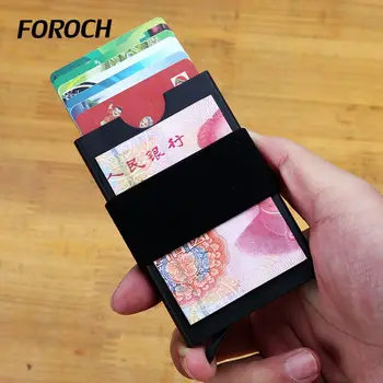 Men Aluminum Business Card Holder Wallet Women ID Card Wallet Mini Slim RFID Blocking Bank Credit Card Case Metallic Cardholder 
Men Aluminum Business Card Holder Wallet Women ID Card Wallet Mini Slim RFID Blocking Bank Credit Card Case Metallic Cardholder