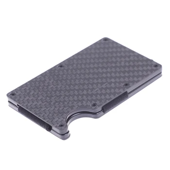 Unisex Wallets Slim Carbon Fiber Credit Card Pockets RFID Blocking Metal Money Clips Purse Wallets 
Unisex Wallets Slim Carbon Fiber Credit Card Pockets RFID Blocking Metal Money Clips Purse Wallets