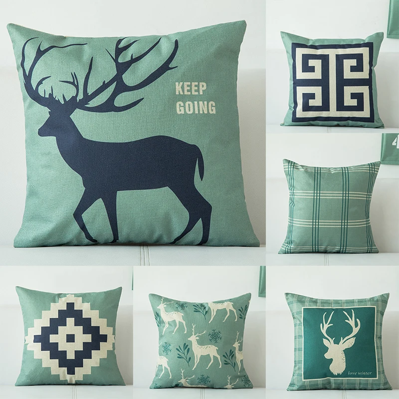 Reindeer Animal Pillow Case 45*45 Home Decor Cushion Cover Simple Geometric Throw Pillowcase Pillow Covers Free Shipping NEW
Reindeer Animal Pillow Case 45*45 Home Decor Cushion Cover Simple Geometric Throw Pillowcase Pillow Covers Free Shipping NEW